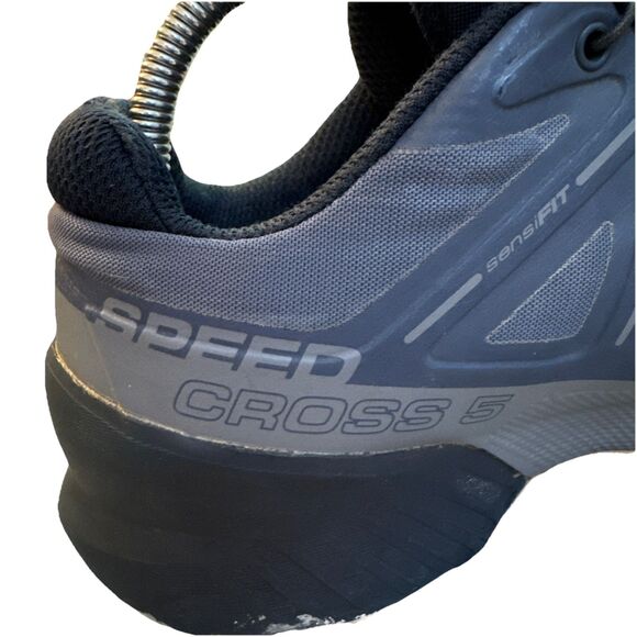 Salomon Speedcross 5 Trail Running Shoes 408012 Women's Size 7.5 Sargasso Navy - Picture 6 of 11